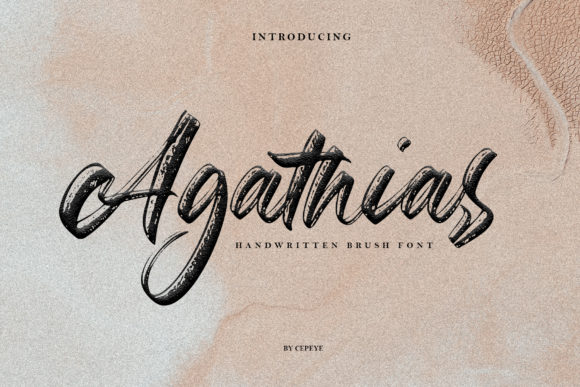 Agathias Font for Modern Web Design