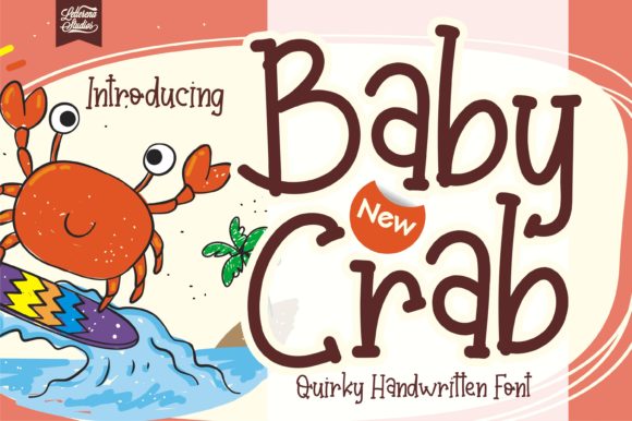Baby Crab Font Review: Playful Script for Branding