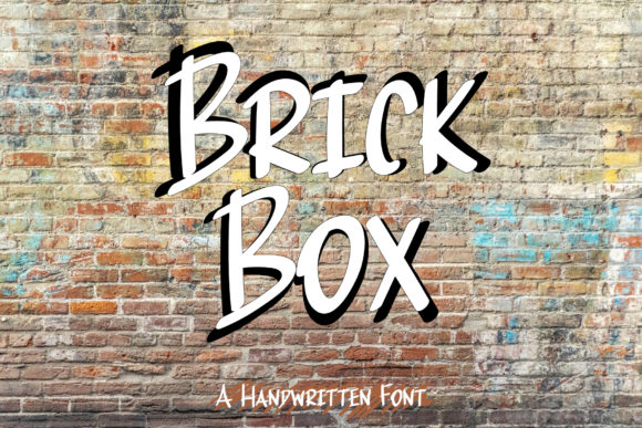 Brick Box Font for Editorial Design