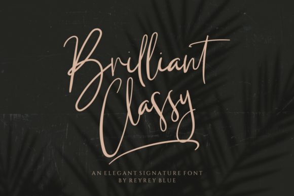 Briliant Classy Font for Modern Branding