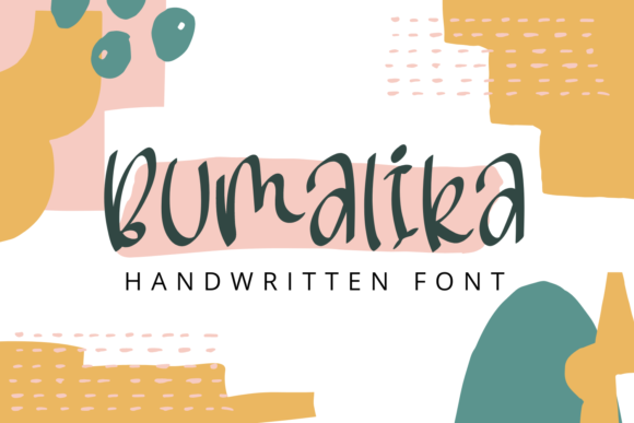 Bumalika Font for Editorial Design