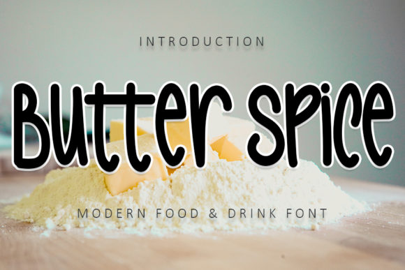 Butter Spice Font for Handmade Brands