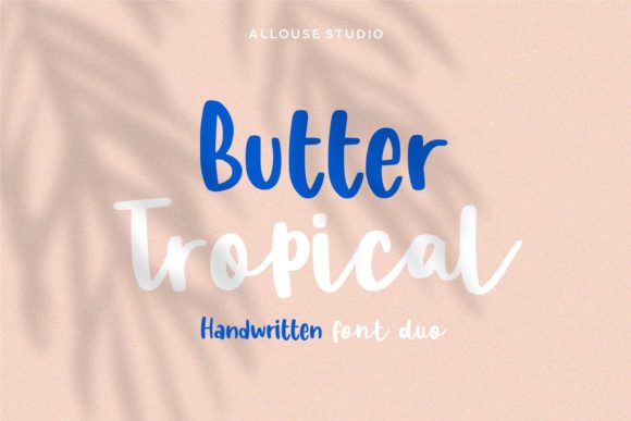 Butter Tropical Font for Scroll-Stopping Social Graphics