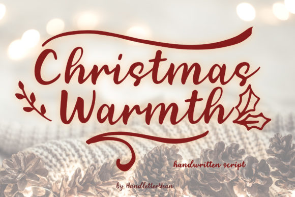 Christmas Warmth Font for Elegant Web Design