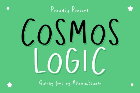 Cosmos Logic Font for Editorial Design
