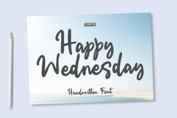 Happy Wednesday Font Review for Makers