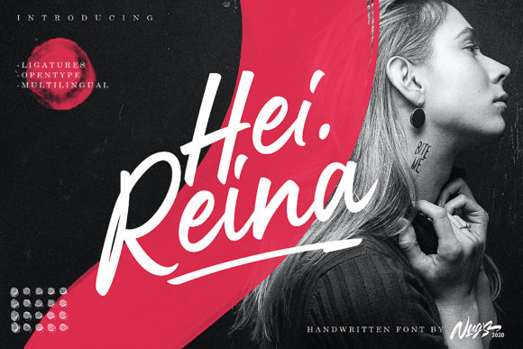 Hei Reina Typeface for Modern Web Design