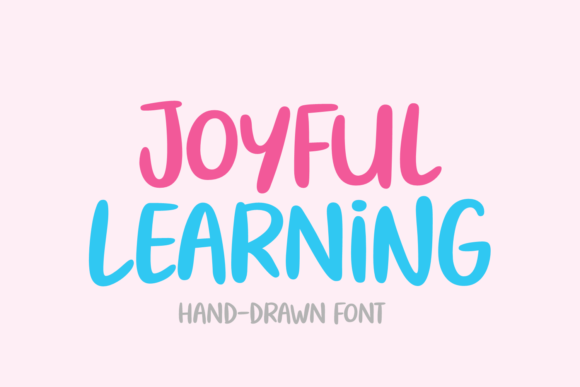 Joyful Learning Font for Small Business Branding