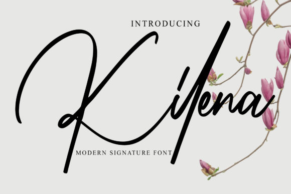 Kilena Font: Sweet Script for Handmade Brands