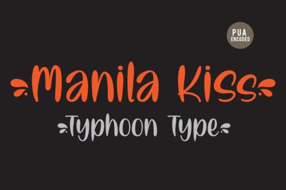 Manila Kiss: A Stylish Script Handwritten Font for Web Design