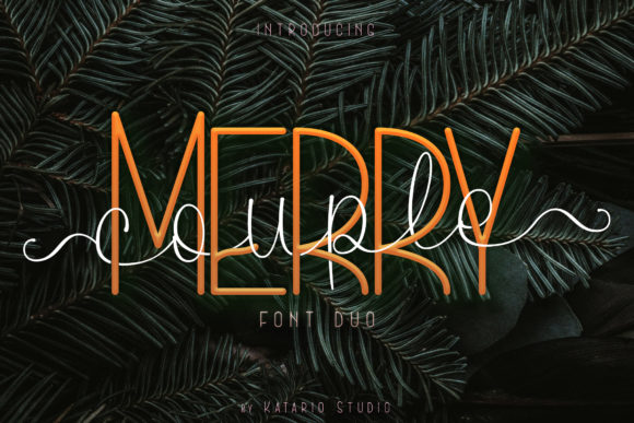 Merry Couple Font for Small Business Branding