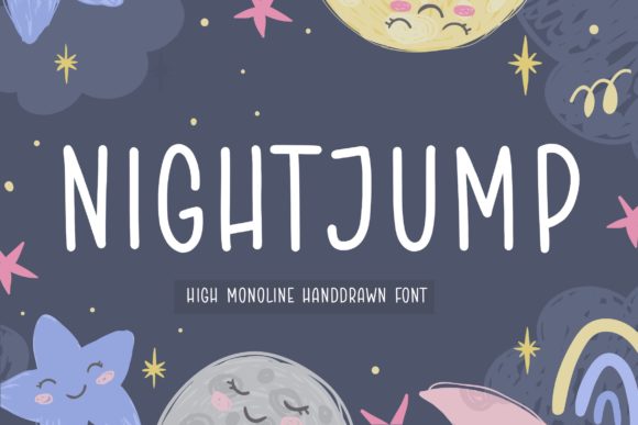 Night Jump Handwritten Font for Modern Campaigns