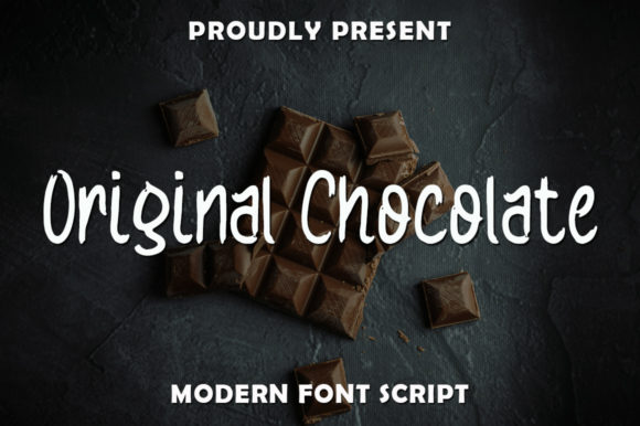 Original Chocolate Font for Scroll-Stopping Social Media