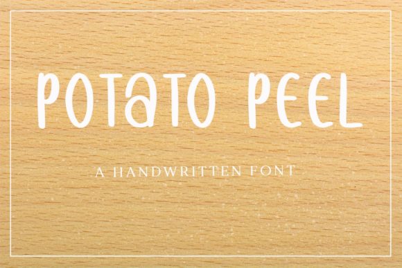 Potato Peel Typeface for Casual Branding