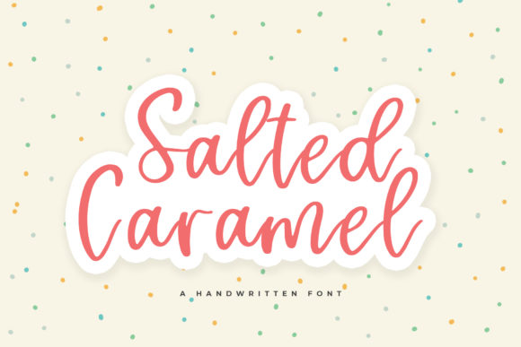 Salted Caramel Font for Elegant Web Design