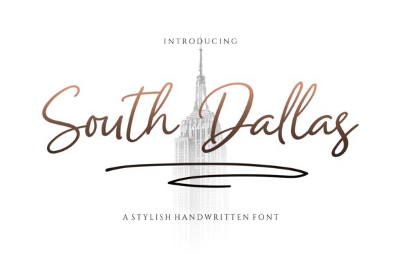 South Dallas Font for Handmade Brands