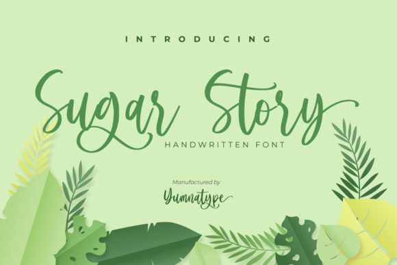 Sugar Story Font: Elevate Campaign Visuals