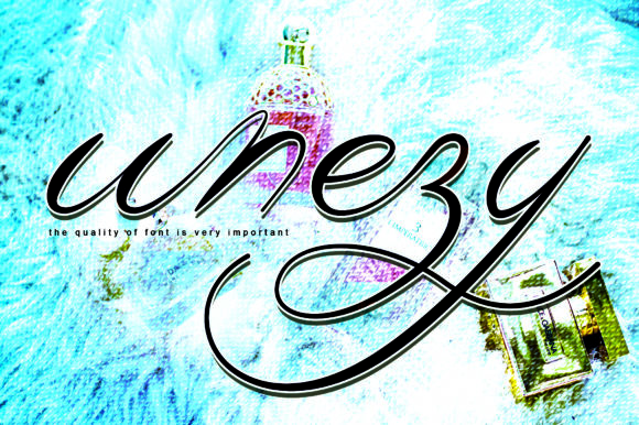Wnezy Font Review for Modern Campaign Design